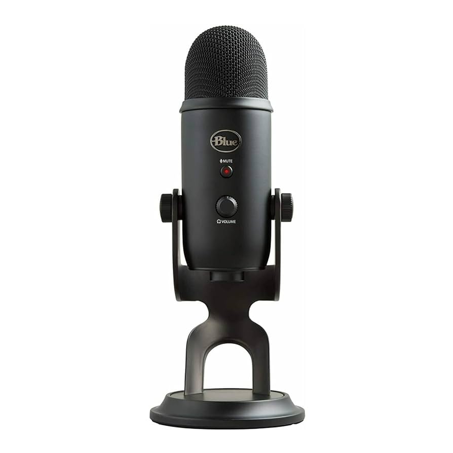 Blue マイク Blue Microphones Yeti USB Microphone Blackout Bundle with